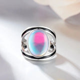 Bohemian Vintage Moonstone Women Ring