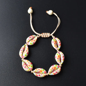 Colorful Shell Ankle Bracelet Leg Bracelet Boho Jewelry