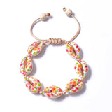 Colorful Shell Ankle Bracelet Leg Bracelet Boho Jewelry