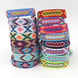 Boho Woven Friendship Bracelets for Women - Tassel Wrap Bracelets