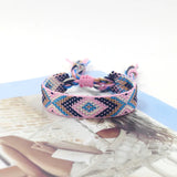 Boho Woven Friendship Bracelets for Women - Tassel Wrap Bracelets