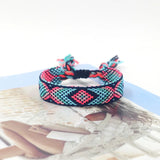 Boho Woven Friendship Bracelets for Women - Tassel Wrap Bracelets