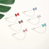 Crystal Rhinestone Bow-knot Brooches Scarf Pins 12 Pcs/lot