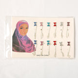 Crystal Rhinestone Bow-knot Brooches Scarf Pins 12 Pcs/lot