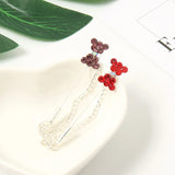 Crystal Rhinestone Bow-knot Brooches Scarf Pins 12 Pcs/lot