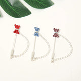 Crystal Rhinestone Bow-knot Brooches Scarf Pins 12 Pcs/lot