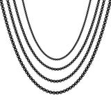 Stainless Steel Box Chain Necklace for Men