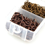 Metal Open Jump Rings Necklace DIY Jewelry Making