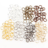 Metal Open Jump Rings Necklace DIY Jewelry Making