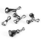 Boy Boxing Glove Pendant Necklace 316 Stainless Steel Chain Men's Jewelry