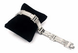 Men's Silver Stainless Steel Link Bracelet Bangle Hand Chain