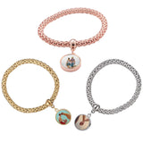 Customizable Sublimation Blank Bracelet Alloy for Men and Women DIY Jewelry