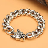 Bracelet Thick Personality Domineering Rough Ore People Rock Clip Buckle Chain