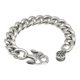 Bracelet Thick Personality Domineering Rough Ore People Rock Clip Buckle Chain