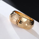 Women's Creative Alloy Crystal Bracelet, Exaggerated Hipster Style