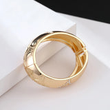 Women's Creative Alloy Crystal Bracelet, Exaggerated Hipster Style