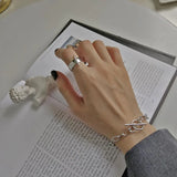 925 Sterling Silver Chain Bracelet Woman Fine Jewelry