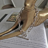925 Sterling Silver Chain Bracelet Woman Fine Jewelry