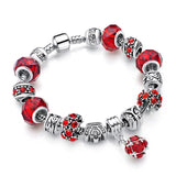 Crystal Beads Bracelet Owl Crown Bracelet Charm Jewelry
