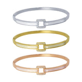 Stainless Steel Couple Bracelets Dubai Cuff Charm