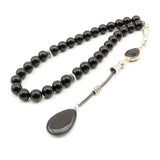 Natural Agate Beads Rosary Muslim Tasbih Jewelry Pendants