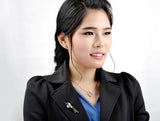 925 Silver Flower Brooch Zircon Chest Needle Lady Accessories