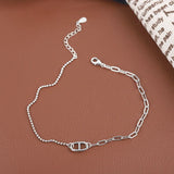 925 Sterling Silver Animal Nose Women Anklet Bracelet