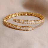 Crystal Snake Bangles & Bracelet Open Bangle Ins Jewelry