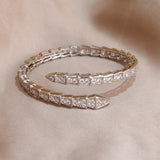 Crystal Snake Bangles & Bracelet Open Bangle Ins Jewelry
