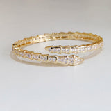 Crystal Snake Bangles & Bracelet Open Bangle Ins Jewelry