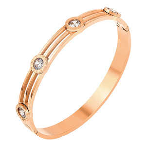 Roman Numeral Bracelet Stone Bangle Wedding Party Jewelry