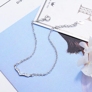 925 Silver Antlers Bracelet Wedding Jewelry