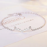 925 Silver Antlers Bracelets For Women Wedding Jewelry