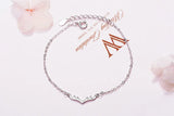 925 Silver Antlers Bracelets For Women Wedding Jewelry