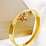 Rhinestone Bangle Roman Numerals Open Cuff Bangles Bracelets