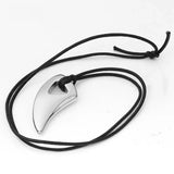 Brave Men's Necklace Wolf Tooth Chain Necklace Jewelry Gift