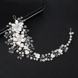 Bridal Headband Wedding Hair Accessories Tiaras Crystal Headpiece for Women