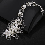 Bridal Headband Wedding Hair Accessories Tiaras Crystal Headpiece for Women