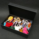 Acrylic Cartoon Models Pearl Sunglasses Brooch Pins for Women Girls