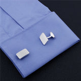 Matte Cufflinks Men's Jewelry Shirt Cuff links With Box