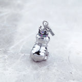 Bulldog Crown Pendant 925 Sterling Silver Fine Jewelry Dog Gift
