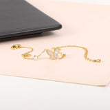 Butterfly Anklet Women Foot Jewelry Summer Beach Bracelet Leg Strap Bohemian