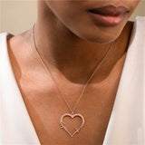 Butterfly Necklace Custom Name Charming Pendant Stainless Steel