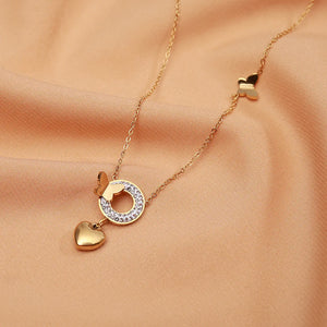 Butterfly Necklace Female Light Sense Hundred Match Fairy Sweet Models