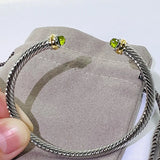 Cable Bracelet for Valentine's Day