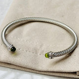 Cable Bracelet for Valentine's Day