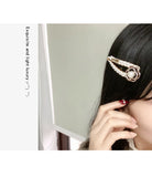 Camellia Flower Plush Pearl Hair Clips Hairpins Headwear Hair Accessories