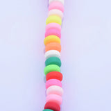 Kids Choker Necklace Candy Beads Faux Pearls