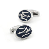 Car Cufflinks Brass Material Auto Logo Marks Cuff Links