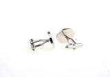 Boss Brass Cufflinks 'I'M THE BOSS I'M NEVER WRONG'